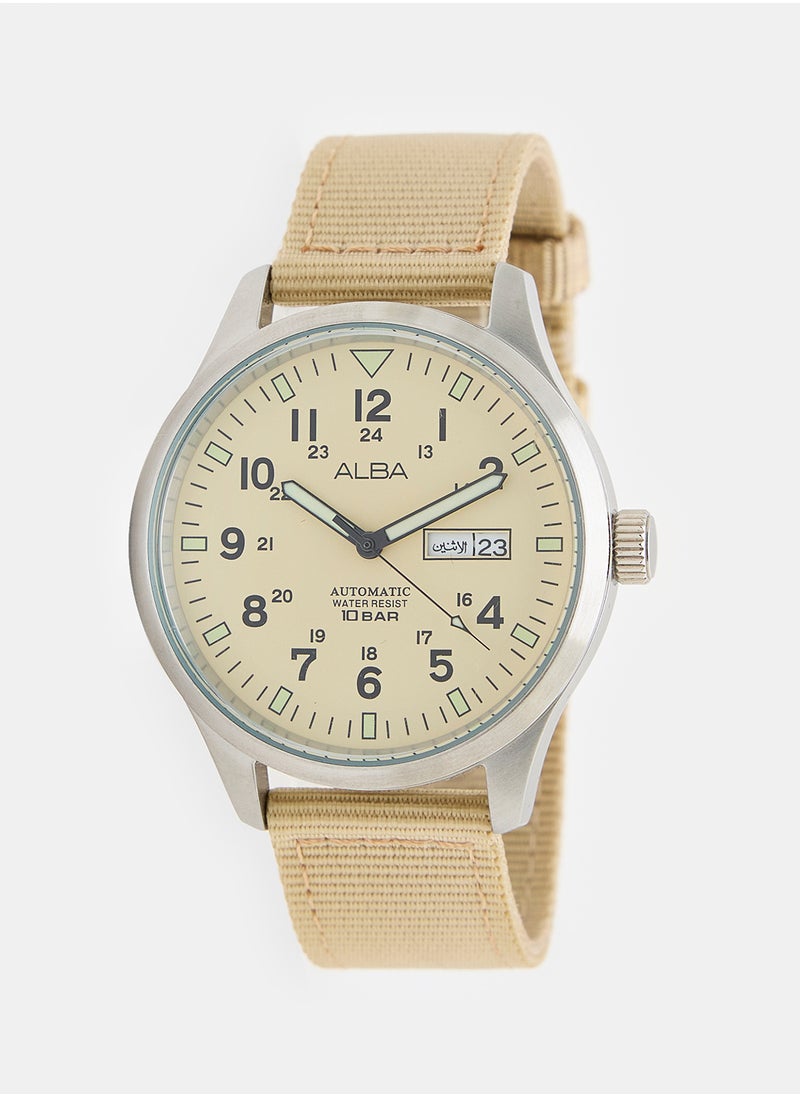 Alba Analog Leather Watch AL4221X  - Image 1