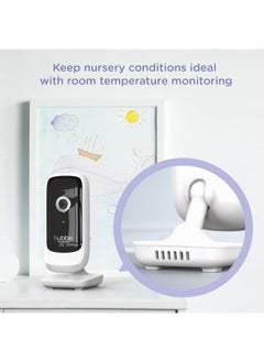 Hubble Connected Nursery View Premium Twin Cameras Video Baby Monitor With 5 Inch Screen, Infrared Night Vision, Split Screen, Digital Zoom And Room Temperature Sensor - pzsku/Z16694CA353BC9DD9B3A5Z/45/_/1734417286/4d558200-5365-4501-8c79-ea9a8cf745f7