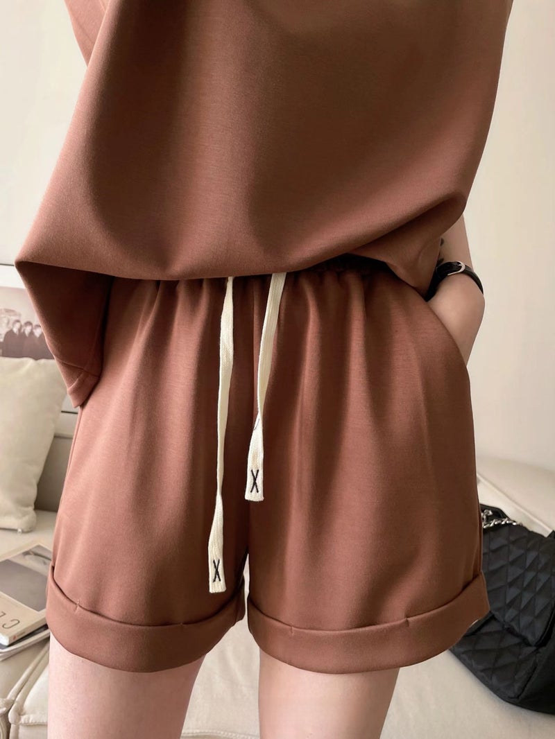 MOTIE Slim-Fit Sleeveless Vest  Casual Sports Suit for Women Summer White - Image 4