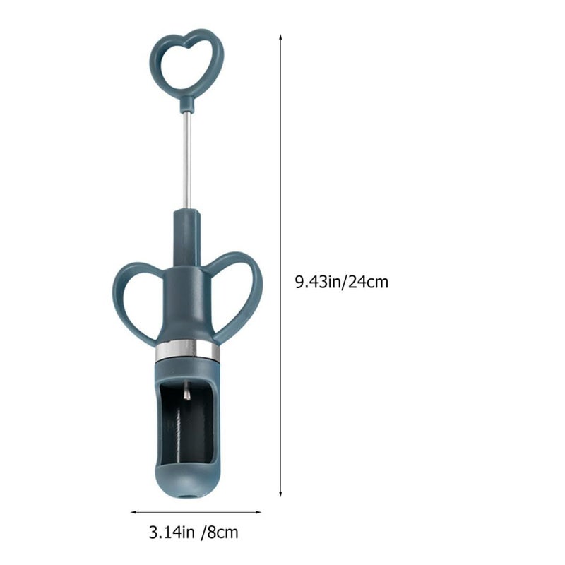 Stainless Steel Fruit Core Remover Tool for Cherries Dates Kitchen Pitter Gadget 2 Pieces - Image 3