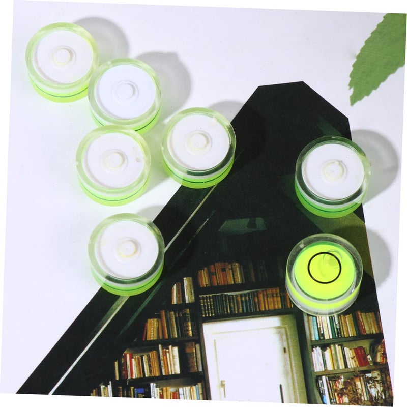 Universal Circular Bubble Level 15x8mm Green Spirit Gauge for Tripod and Measuring Tools - Image 5