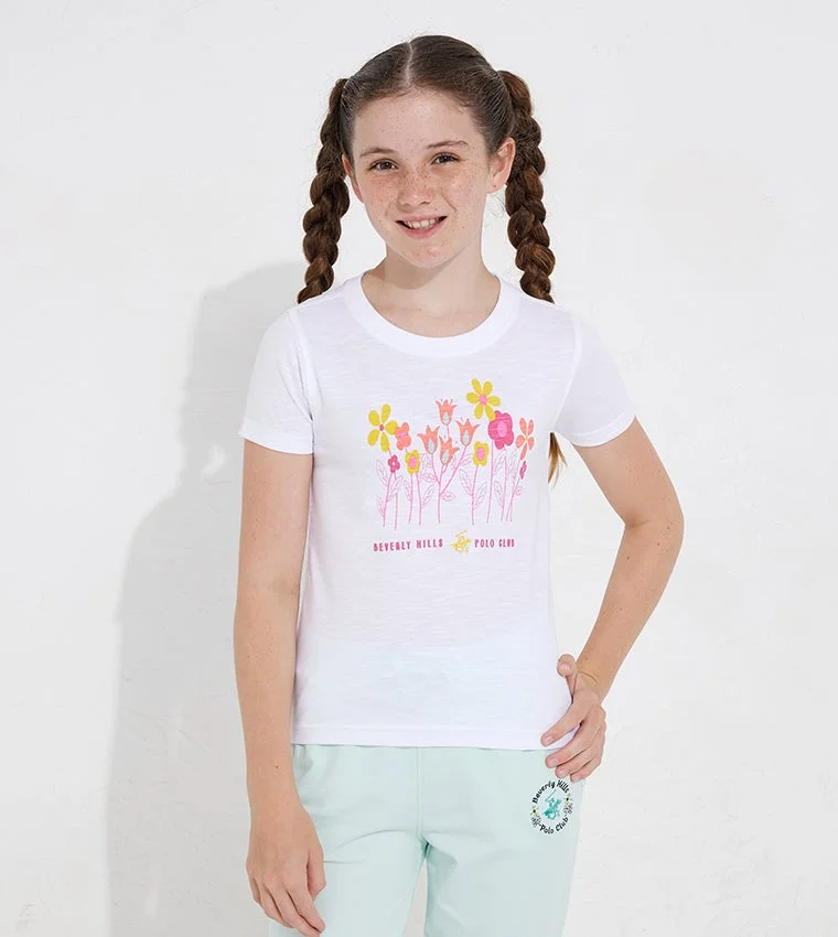 Aero Graphic T-Shirt For Girls