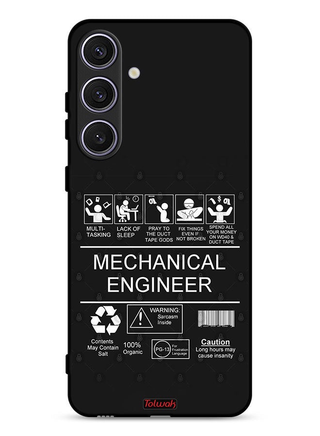 Tolwak Samsung Galaxy S24 Plus 5G Protective Case Cover Mechanical Engineer Sticker - Image 1