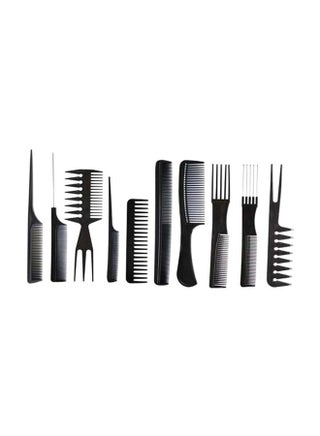 10-Piece Professional Salon Hair Comb Set