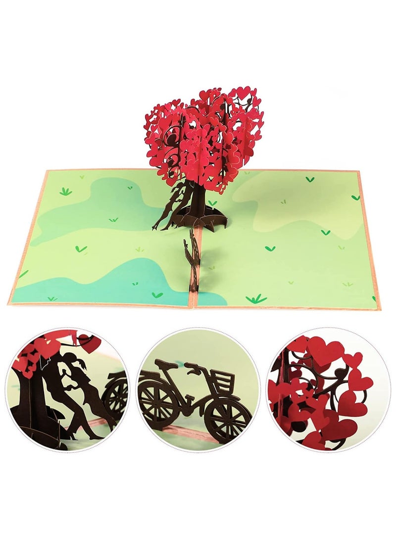 عام “بطاقات منبثقة لشجرة الحب والقبلات، بطاقات عيد ميلاد سعيد للرفيقة أو الصديق، بطاقات ذكرى سنوية للزوجة أو الزوج أو الثنائي، بطاقات عيد ميلاد رومانسية، بطاقات زفاف، بطاقات شكر، بطاقات منبثقة ثلاثية الأبعاد يدوية الصنع لاقتراح الزواج وبطاقات الزفاف” - Image 3