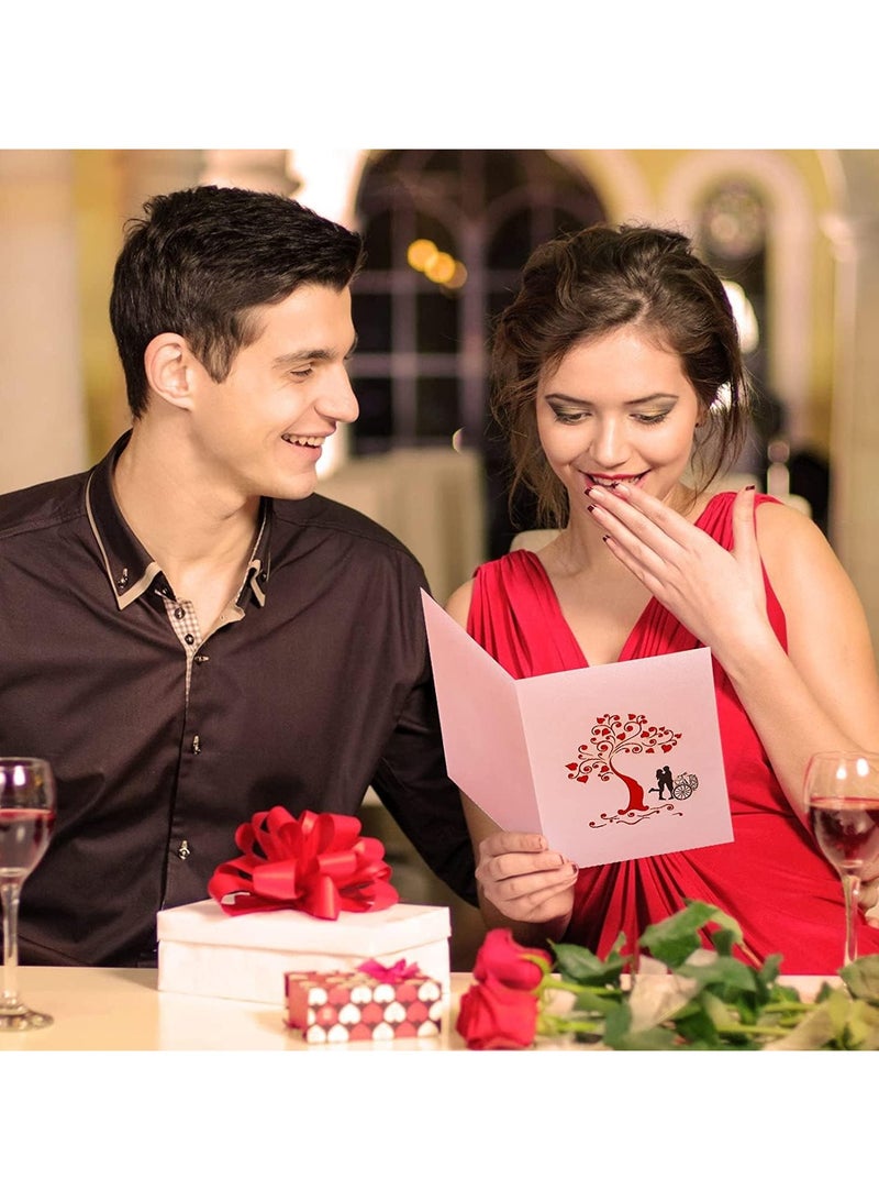 عام “بطاقات منبثقة لشجرة الحب والقبلات، بطاقات عيد ميلاد سعيد للرفيقة أو الصديق، بطاقات ذكرى سنوية للزوجة أو الزوج أو الثنائي، بطاقات عيد ميلاد رومانسية، بطاقات زفاف، بطاقات شكر، بطاقات منبثقة ثلاثية الأبعاد يدوية الصنع لاقتراح الزواج وبطاقات الزفاف” - Image 4