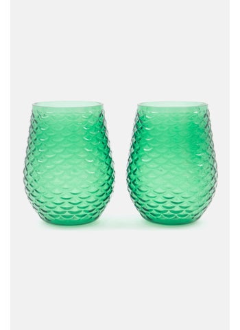 2 Piece Acrylic Tumbler Set 532 ml, Green - pzsku/Z1669C86950E7CC4E5994Z/45/1747054078/c557fad3-89d4-4762-8c6f-47afe5869b0f