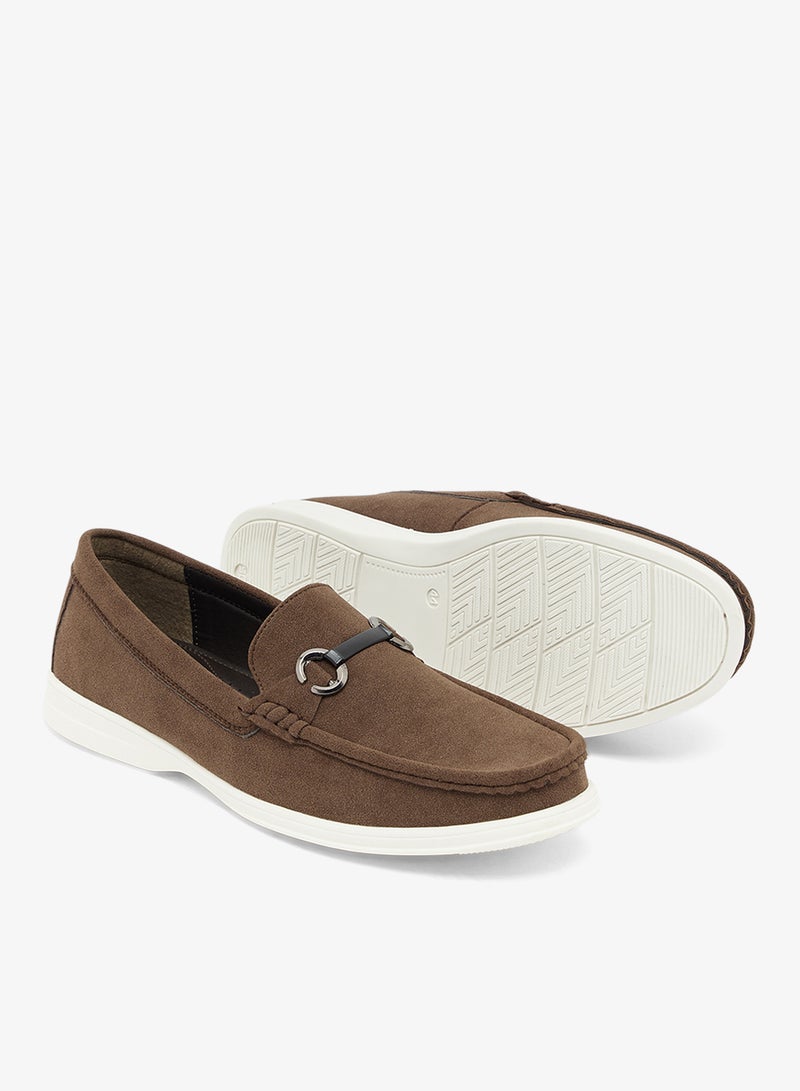 روبرت وود أحذية لوفر من جلد سويدي صناعي - Image 3