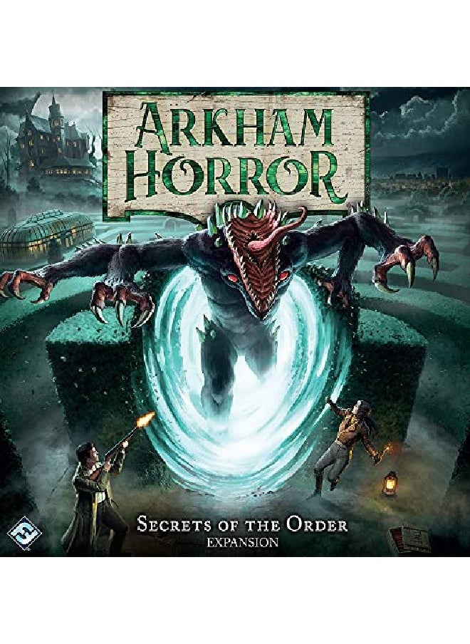 Fantasy Flight Games Arkham Horror The Board Game Secrets Of The Order ; Horror Game ; Strategy Game ; Lovecraft Game ; Ages 14+ ; For 2 Or More Players ; Average Playtime 2 3 Hours ; Made By  - Image 2