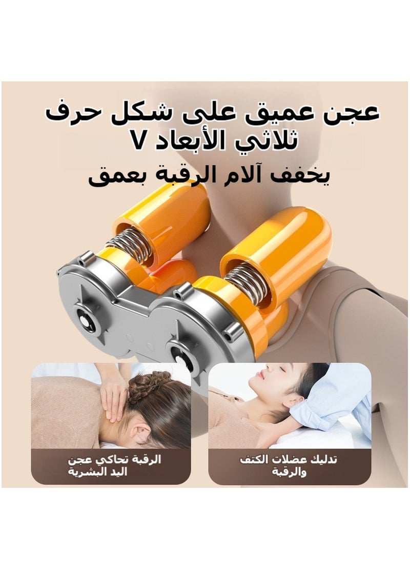 XiuWoo Massage Chair Full Body Back and Neck Massage shiatsu Cushion Full Body Shiatsu Massage Chair Heating Vibration Kneading Roller Massage Relaxation  - Image 3