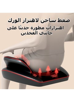 XiuWoo Massage Chair Full Body Back and Neck Massage shiatsu Cushion Full Body Shiatsu Massage Chair Heating Vibration Kneading Roller Massage Relaxation  - Image 4