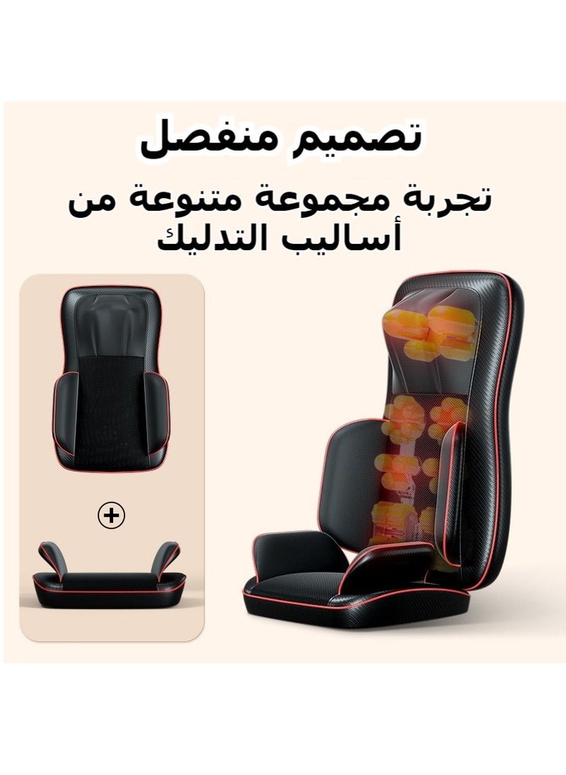 XiuWoo Massage Chair Full Body Back and Neck Massage shiatsu Cushion Full Body Shiatsu Massage Chair Heating Vibration Kneading Roller Massage Relaxation  - Image 5