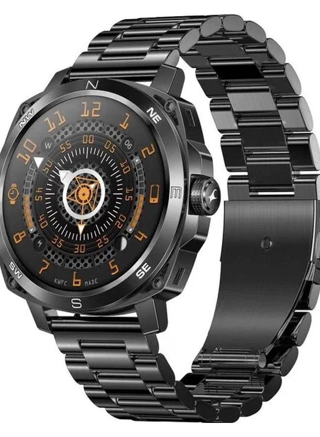 TITAN Unisex Digital Display Watch With Black Metal Strap - 38124NM01