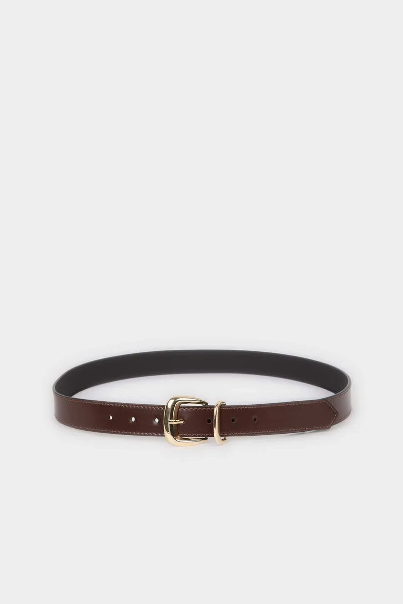 ديفاكتو Woman Rectangle Clasp Faux Leather