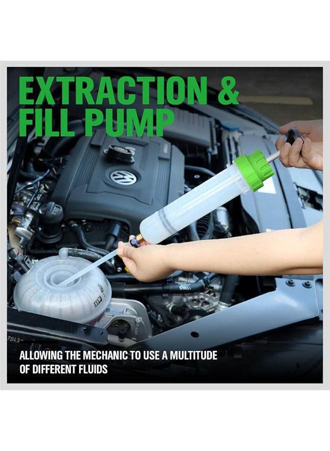 SWANLAKE GARDEN TOOLS 200Cc Fluid Extractor, Extraction&Fill Pump,Fluid Syringe Pump Manual Suction Vacuum Fuel Car Transfer  - Image 4