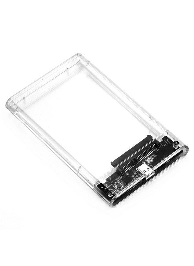 BURAQ - TU31 2.5 Inch USB3.1 TYPE-C Interface Hard Disk Transparent Protective Shell - Image 1