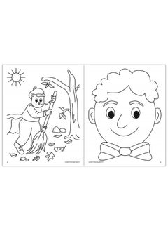 We Happy Pack of 3 We Happy Jumbo Coloring Books Educational and Fun Learning Activities for Kids with different Drawings  - Image 3