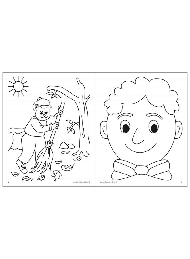 We Happy Pack of 3 We Happy Jumbo Coloring Books Educational and Fun Learning Activities for Kids with different Drawings - Image 3
