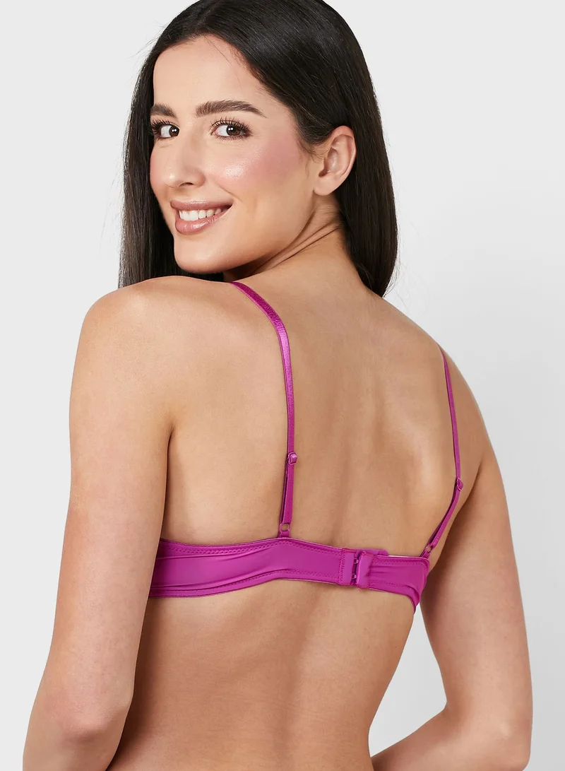 hunkemoller Plunge Neck Bra