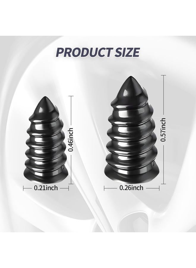Creztail 61 Pcs Tire Repair Nail Set, Vacuum Tire Mending Nail & Screwdriver Tool, Self-Tapping Tire Screws with Rubber Seal, Tire Screw Plug Repair Kit for Car, Motorcycle, Jeep, Tire Puncture Repair - Image 2