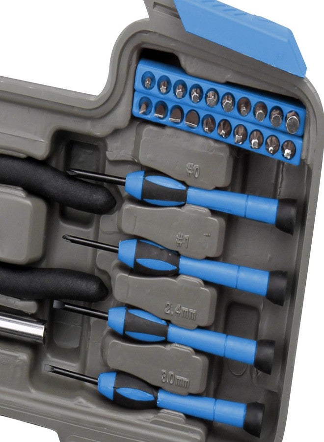 Apollo Tools Original 39 Piece General Household Tool Set in Toolbox Storage Case with Essential Hand Tools for Everyday Home Repairs - Image 4