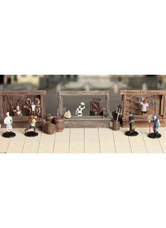 Monster Protectors Monster Townsfolk Mini Fantasy Figures Merchants 8Pc Handpainted Non Player Character Npc Miniatures 1" Hexsized Compatible With Dnd Dungeons And Dragons Pathfinder And All Rpg Tabletop Games  - Image 5