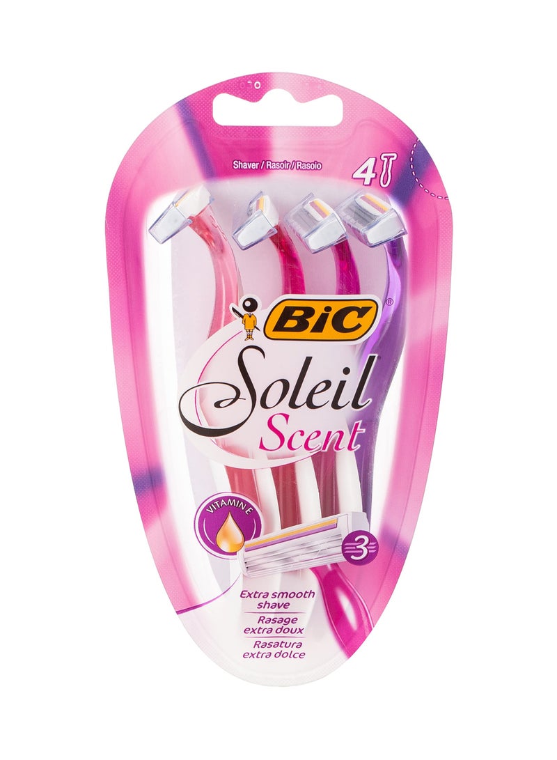 Bic Soleil Scent Extra Smooth Shaver 4S