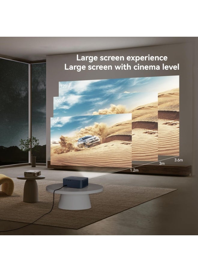 Generic Smart Projector with Auto Focus, Keystone Correction & Built-in Bluetooth Speaker – Home Theater Ready  - Image 3