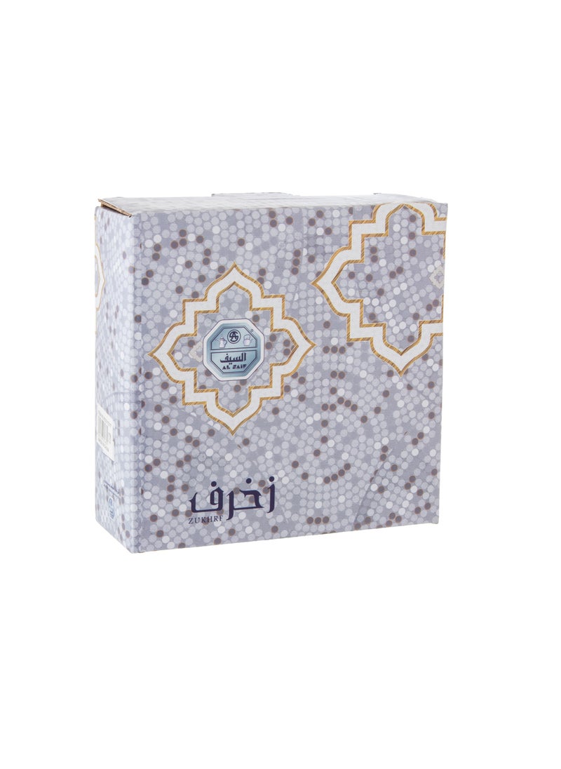 A porcelain decorative date with a distinctive design and an acrylic cover