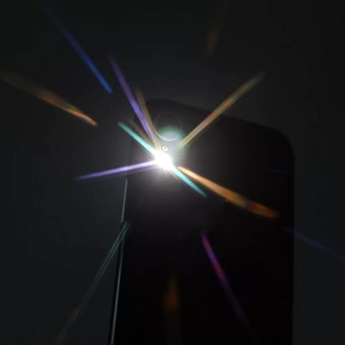 KOGJAERS Prism Lens Filter 82mm Starlight Glare Filter Anamorphic Lens Flare Effect Filter Film Props(Rainbow ray Flares) - Image 4