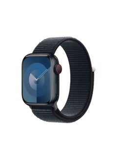 Replacement Strap Loop Type Sport Watch Band For Apple Watch Series 9&8&7 41mm / SE 3&SE 2&6&SE&5&4 40mm / 3&2&1 38mm Black Blue