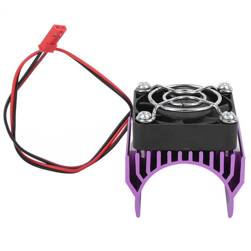 36mm Diameter Heat Sink Cooler Heat Fin for 1/10 RC Car 540/3650/3660/3670 MotorPurple - Image 3