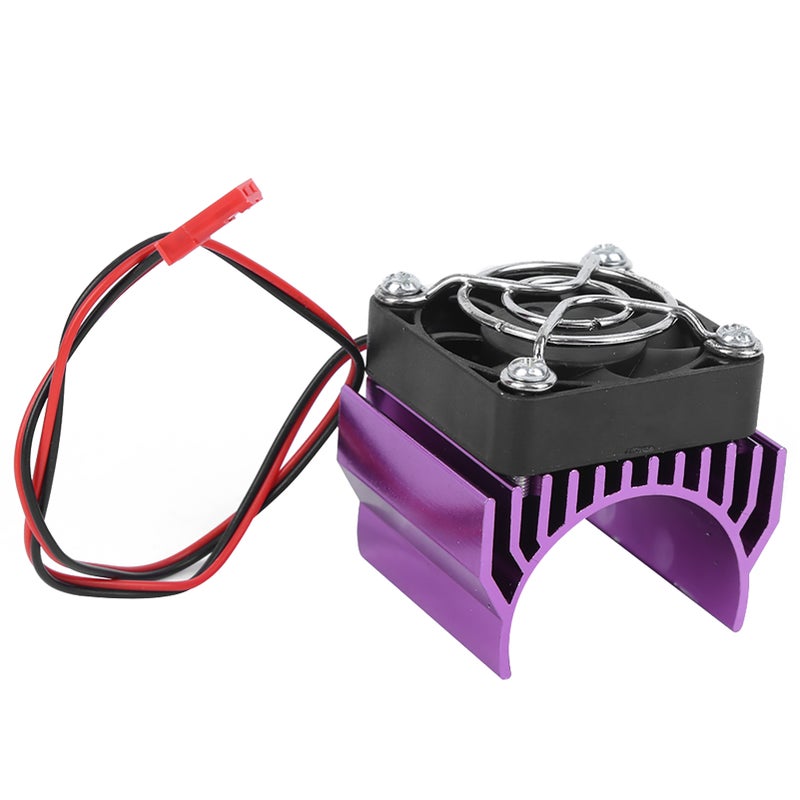 36mm Diameter Heat Sink Cooler Heat Fin for 1/10 RC Car 540/3650/3660/3670 MotorPurple - Image 2