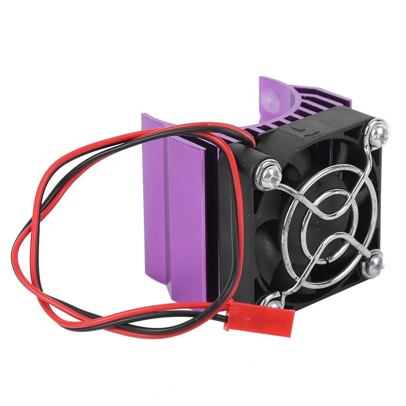 36mm Diameter Heat Sink Cooler Heat Fin for 1/10 RC Car 540/3650/3660/3670 MotorPurple - Image 4