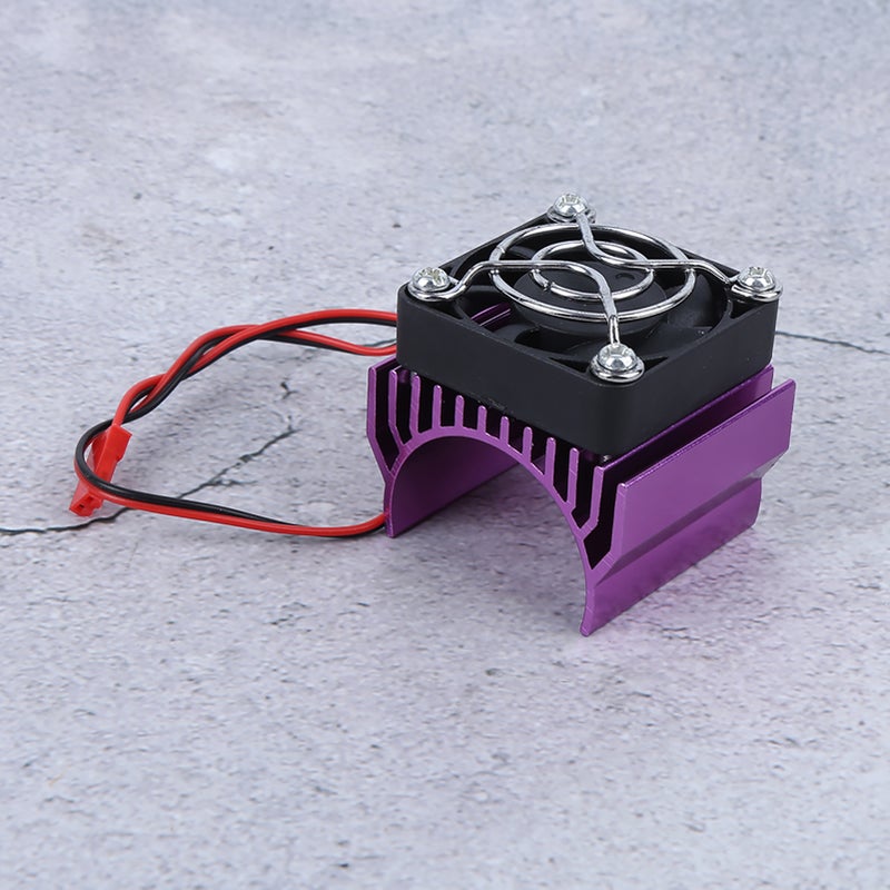 36mm Diameter Heat Sink Cooler Heat Fin for 1/10 RC Car 540/3650/3660/3670 MotorPurple - Image 5