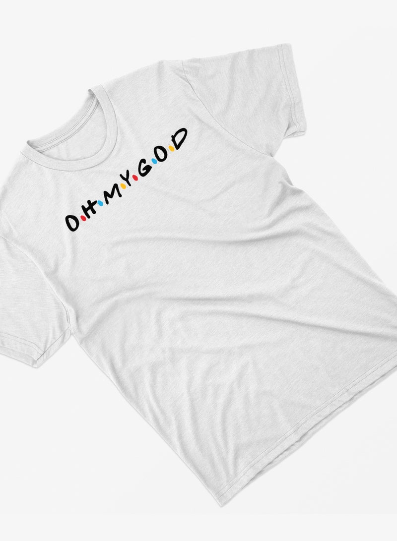 Fashion World Cotton T-shirt Printed with High-quality friends - Image 2