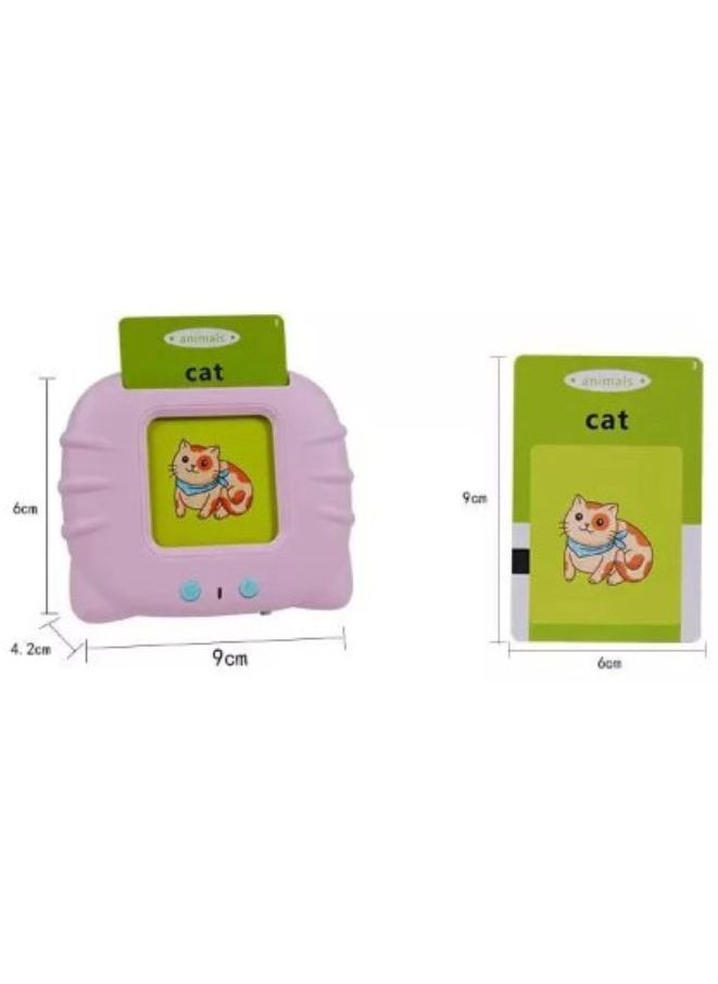 null - Easy to use Early Educational Learning Machine, Bilingual Arabic and English With 112pcs Flash Cards/Cognitive Cards For Kids - Image 1