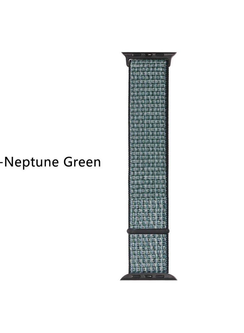 Nylon Sport Band for Apple Watch 41mm 40mm 38mm, Soft Replacement Strap for iWatch Series 7/6/ SE/ 5/4/3/2/59 - Image 2