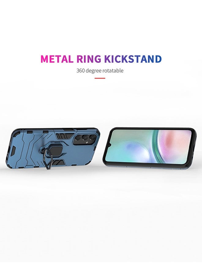 X-level Samsung Galaxy A15 4g/5g Case Cover with Ring Kickstand Stand Back Protective Hybrid Heavy Duty Armor Dual Layer Shockproof Anti-Scratch Back Cover Protector Comfortable Touch Phone Accessory  - Image 2