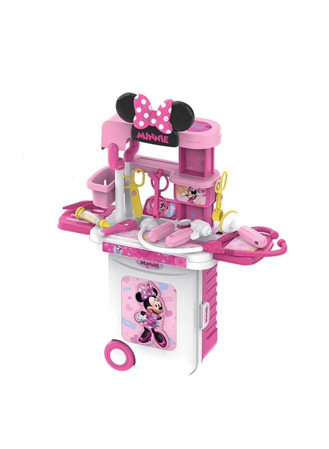 Minnie Mouse Doctor Play Set Trolleycase 3-in-1 – Medical Role Play Toy for Boys & Girls - Image 2
