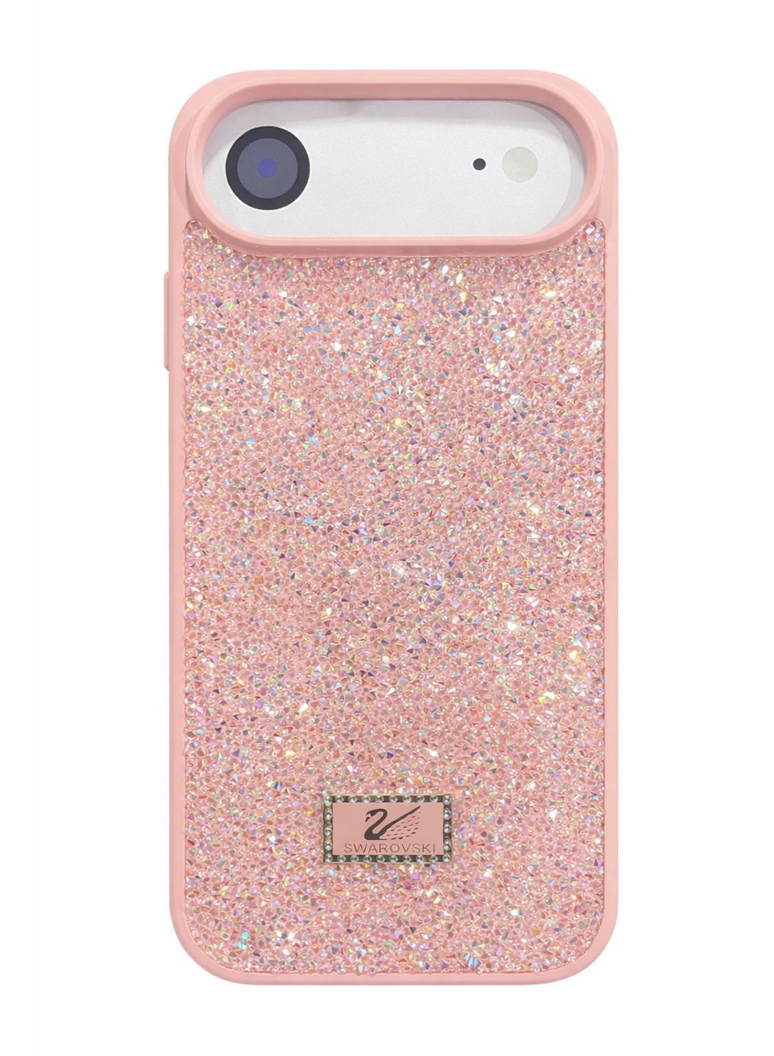 VR CREATIVE Luxury Sparkling Crystal Rhinestone Protective Phone Case Cover for Apple iPhone 17 Air – Pink