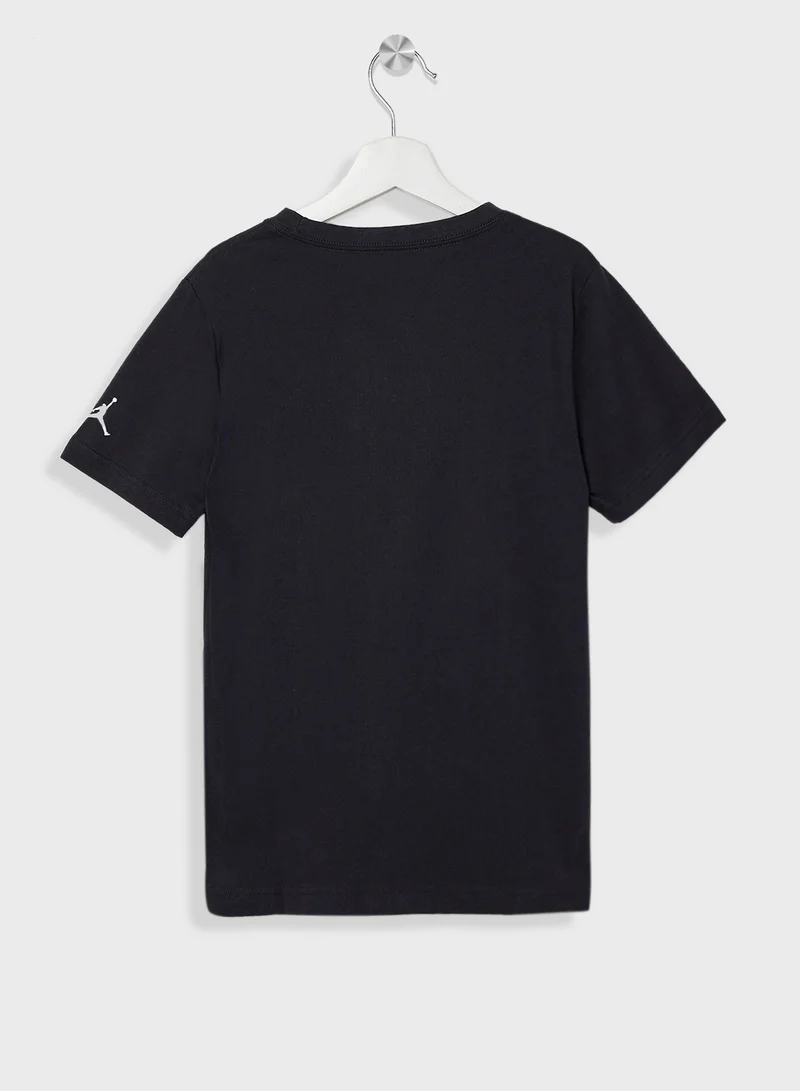 جوردن Youth Jordan Jumpman Shattered Glass T-Shirt