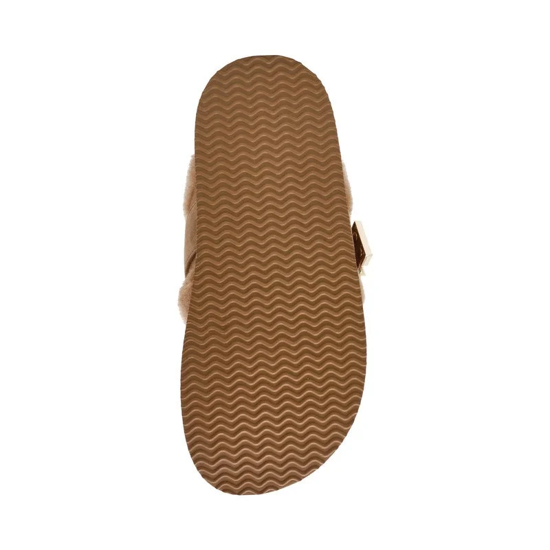 Steve Madden  COZY UP Tan Women Flat Sandals for Women | Best Price UAE