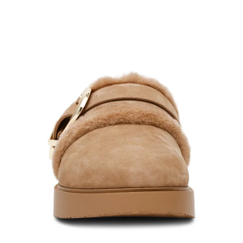 Steve Madden  COZY UP Tan Women Flat Sandals for Women | Best Price UAE