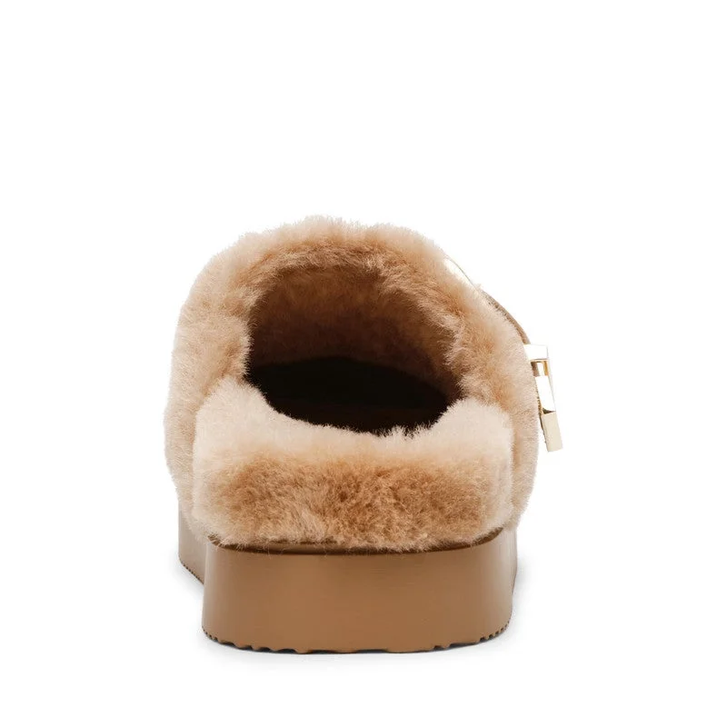 Steve Madden  COZY UP Tan Women Flat Sandals for Women | Best Price UAE