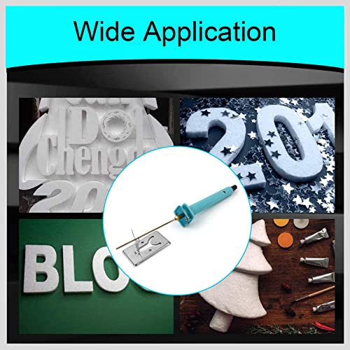 Hotorda Foam Cutter Electric Hot Wire Cutter Pen 10CM Foam Board Cutting with Stand 18W Hot Knife Styrofoam Cutting Pen with Apaptor Foam Cutting Tool for White Sofe Styrofoam,Arts,Handcraft - Image 4