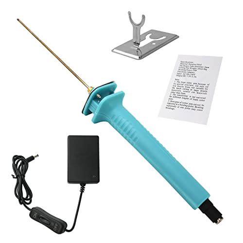 Hotorda Foam Cutter Electric Hot Wire Cutter Pen 10CM Foam Board Cutting with Stand 18W Hot Knife Styrofoam Cutting Pen with Apaptor Foam Cutting Tool for White Sofe Styrofoam,Arts,Handcraft - Image 1