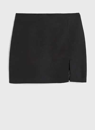 H&M High Waist Slit Skirt