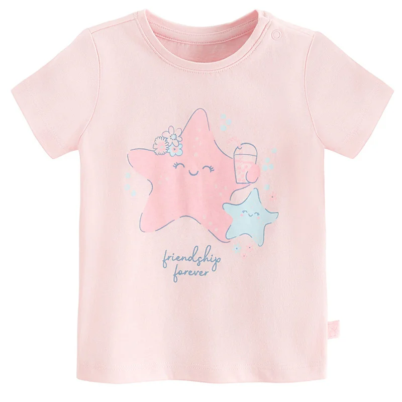 Cool Club by SMYK PINK COTTON T-SHIRT S/S