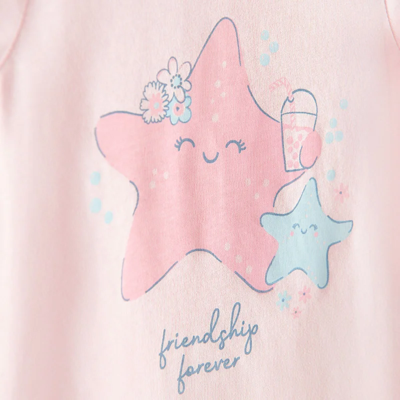 Cool Club by SMYK PINK COTTON T-SHIRT S/S